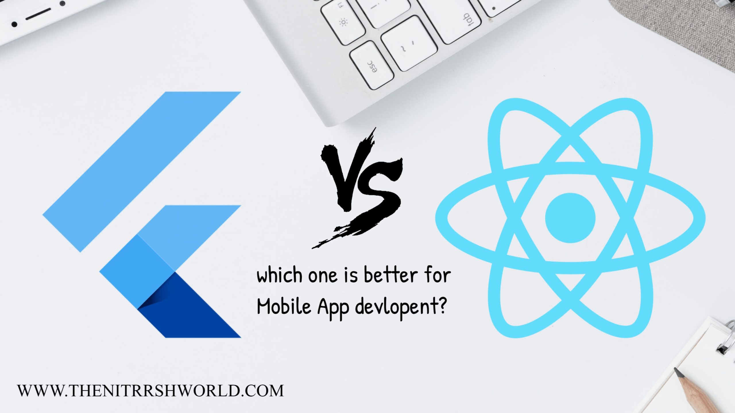 comparision between flutter and react native